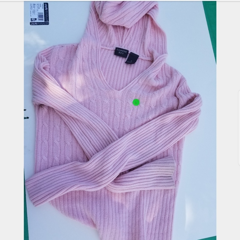 Pink sweater